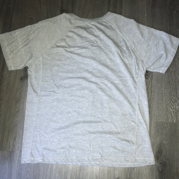 OT Revolution XL Men’s Button Gray T-Shirt - Picture 2 of 7